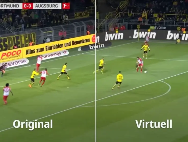 „Sendung enthält virtuelle Werbung“: So funktioniert die TV-Bandenwerbung